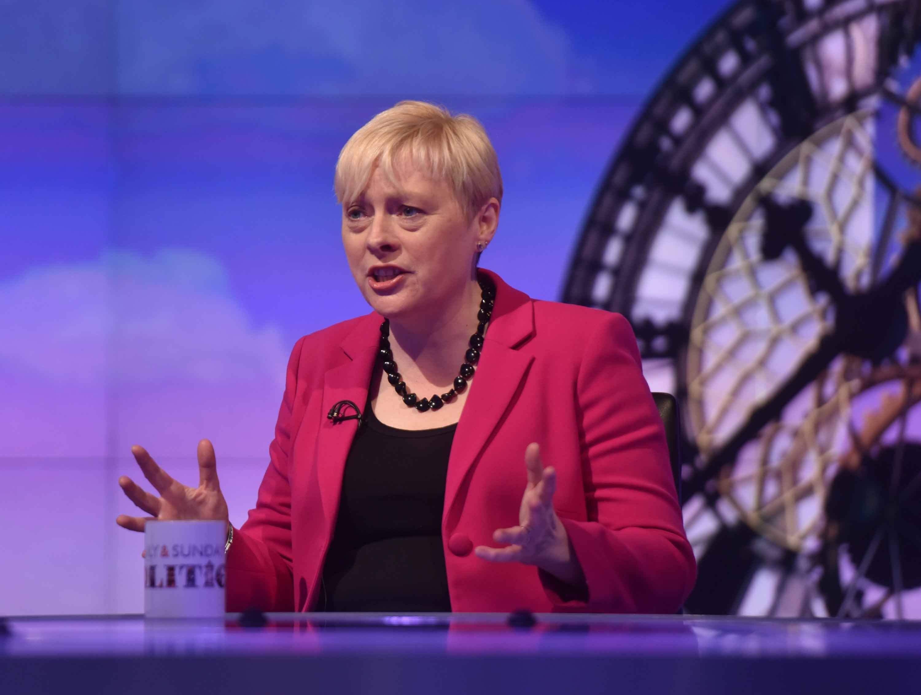 Labour MP Angela Eagle on BBC One's Sunday Politics programme