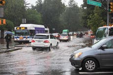 NYC flooding: Shocking videos show streets and subways underwater amid flash flood warning – latest