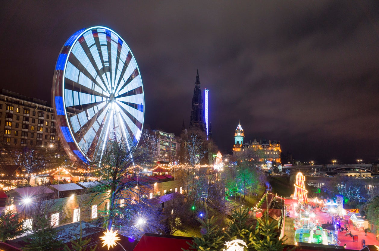 Scotland’s two main cities really come alive during the Christmas period