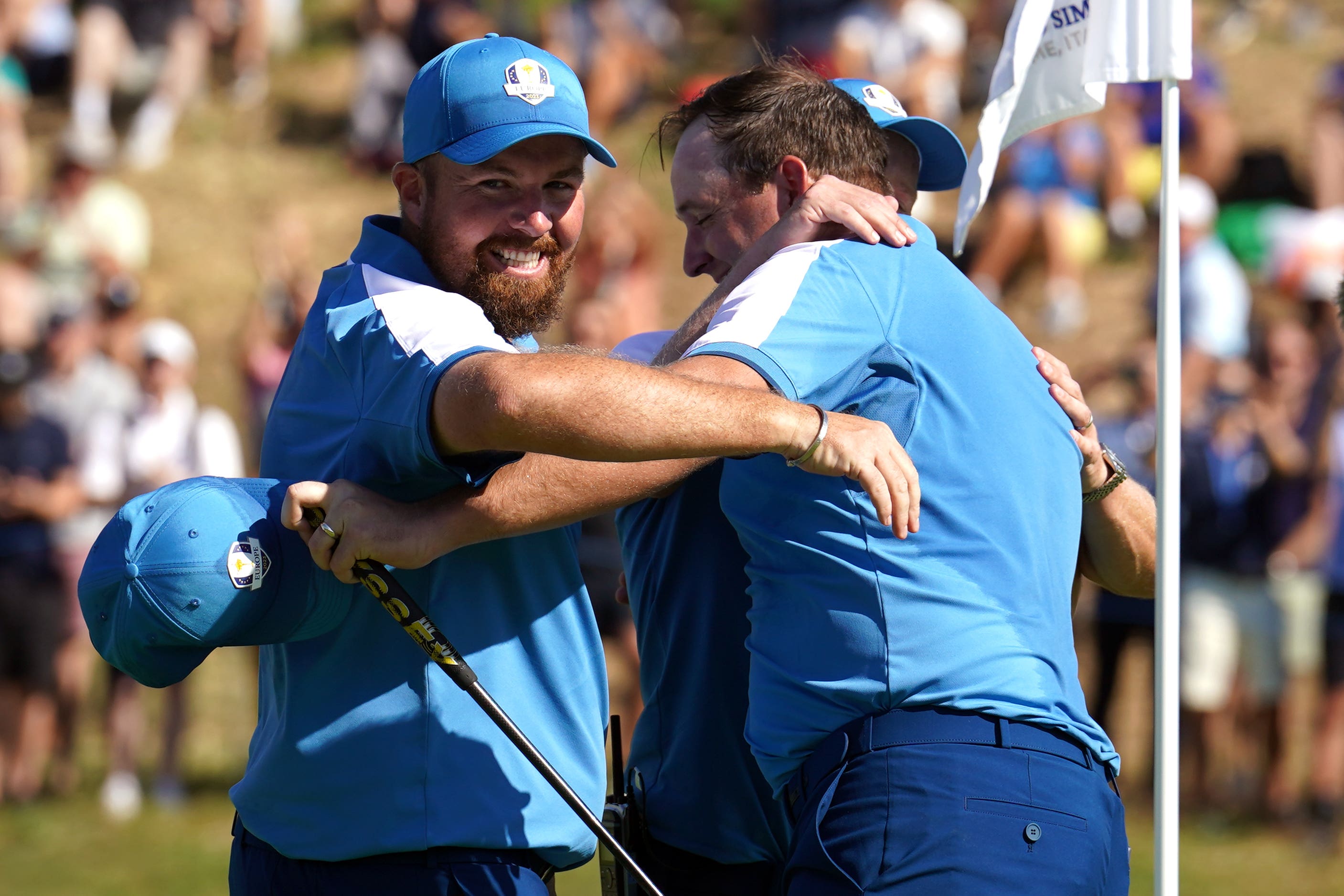 Shane Lowry lost it before even teeing off as Europe make dream start The Independent