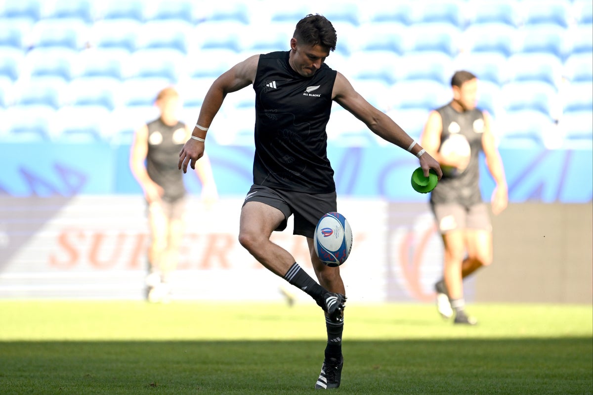 New Zealand v Italy LIVE: Rugby World Cup build-up and updates as All Blacks face crunch clash