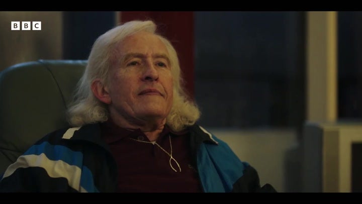 Steve Coogan as Jimmy Savile in ‘The Reckoning’