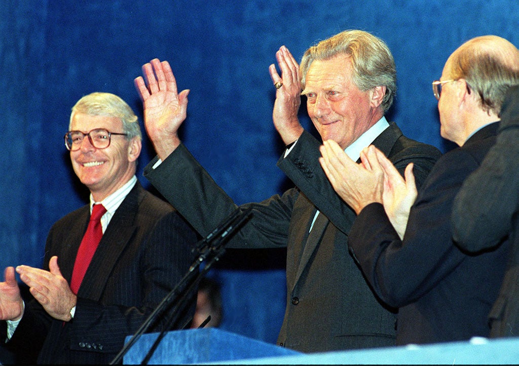 At the Conservative Party Conference in 1995