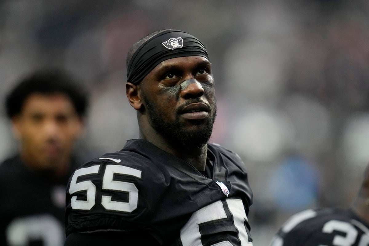Raiders hope Chandler Jones receives ‘the care he needs’ following NFL star’s arrest in Las Vegas