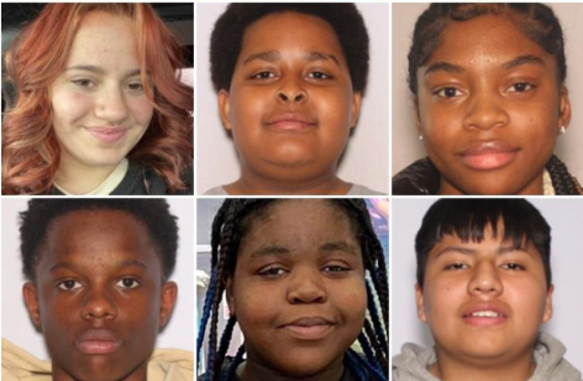 <p>Ohio missing children. Above, from left to right; Mackenzie Miller, Malachi Herring, Taniyah Lundy. Bottom, from left to right; Chris Anderson, Diamond Buchanan, Jehiel Ramirez. </p>