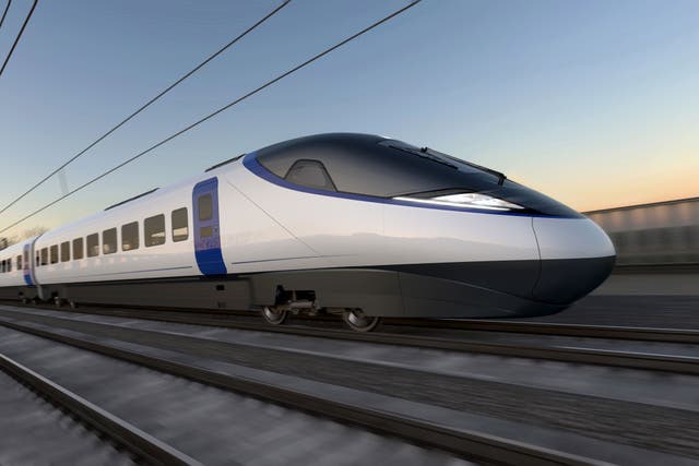 HS2’s budget has ballooned, with costs reportedly breaching ?100 billion (HS2/PA)