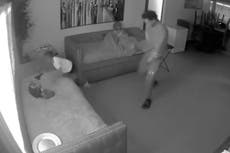 Shocking in-home video shows girl, 3, shooting herself with gun as babysitter watches football game