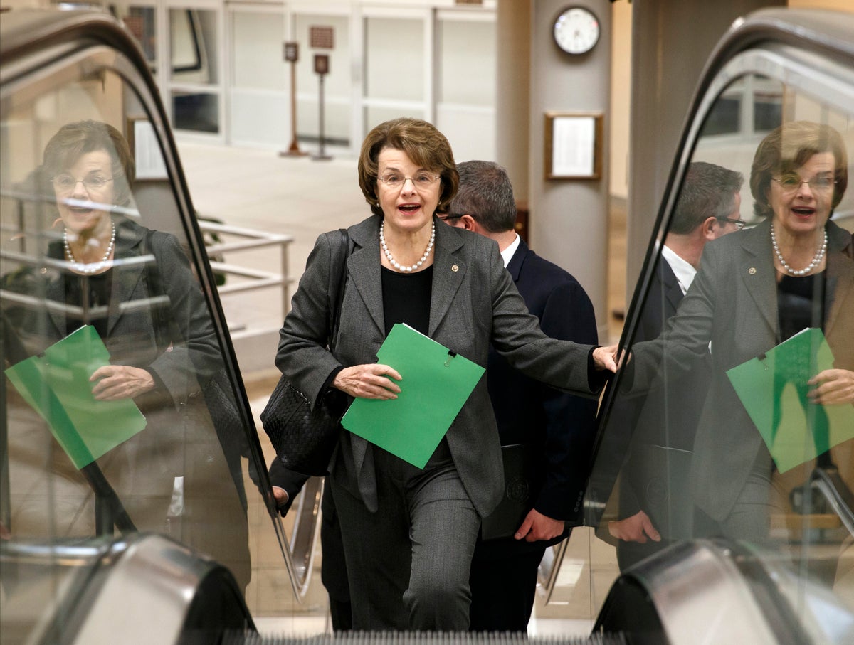 Photographs documented US Sen. Dianne Feinstein’s groundbreaking career in politics