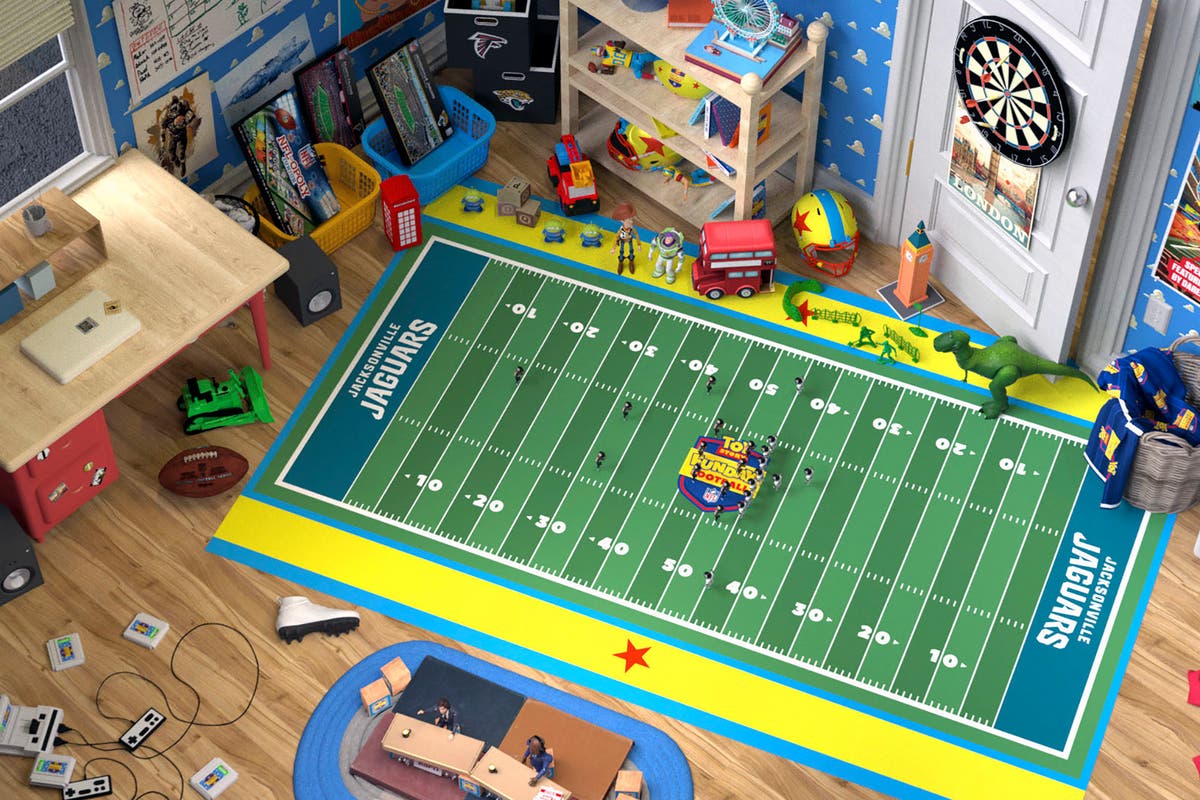 Falcons v Jaguars: How to live stream ‘Toy Story Funday Football’ 