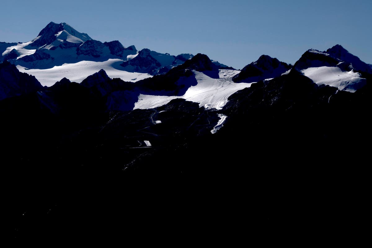 AP PHOTOS As Alpine glaciers slowly disappear, new landscapes are
