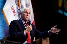 Former VP Pence to talk national security and foreign policy at AP-Georgetown University forum