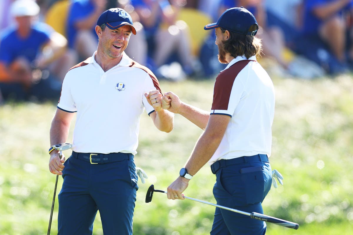 Ryder Cup 2023 Live: Day 2 results and updates as McIlroy-Fleetwood beats Spieth-Thomas in foursomes
