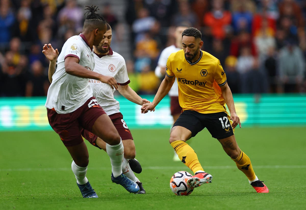Wolverhampton Wanderers vs Manchester City LIVE: Premier League latest score, goals and updates from fixture