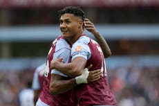 Ollie Watkins scores hat-trick as rampant Aston Villa hit Brighton for six