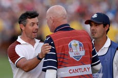 Rory McIlroy revisits Ryder Cup bust-up with four-letter Patrick Cantlay barb