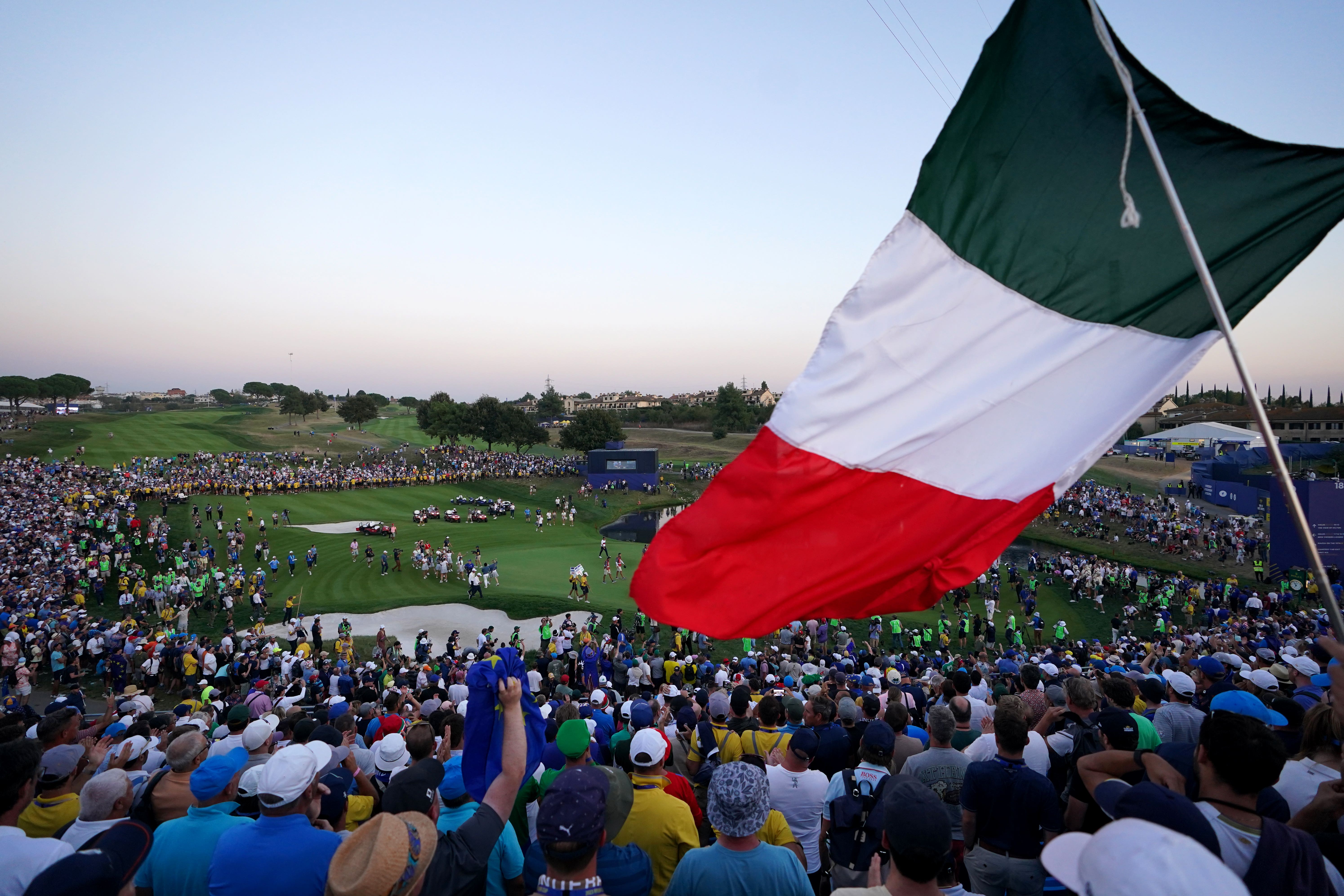 The Ryder Cup is taking place in Rome (Zac Goodwin/PA)