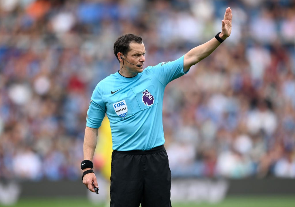 Referee Darren England