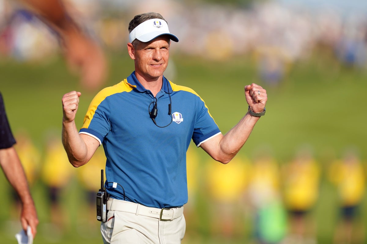 Luke Donald emotional after ‘stressful’ Ryder Cup win