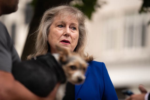 Conservative mayoral candidate Susan Hall is only just behind incumbent Sadiq Khan, polls suggest (James Manning/PA)