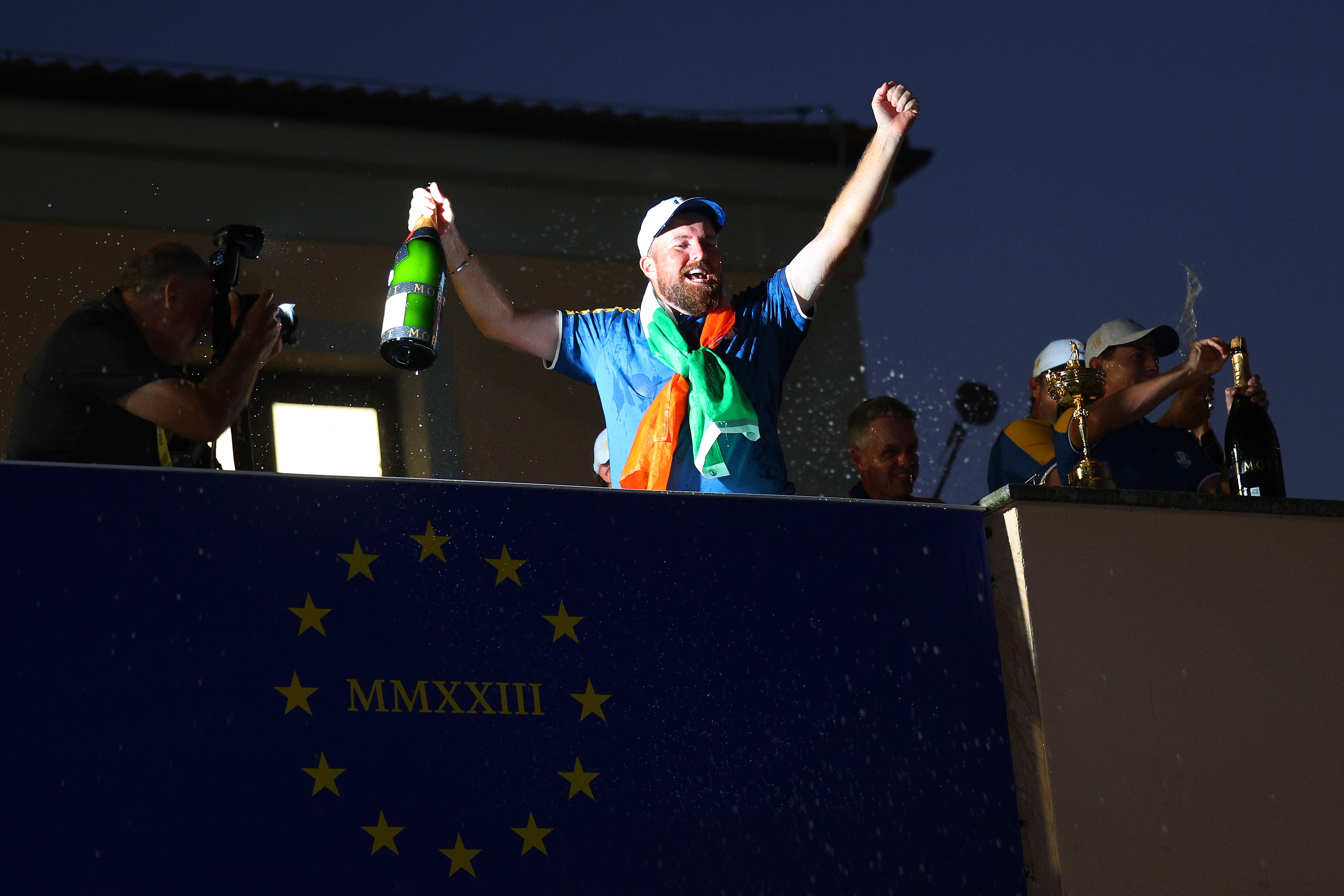 Shane Lowry helped Europe to Ryder Cup victory in Rome last year