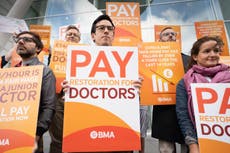 Patient safety ‘close to the line’ during doctor strike action – Hunt