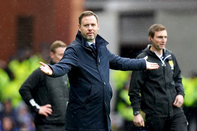 Michael Beale was sacked by Rangers on Sunday (Jane Barlow/PA)