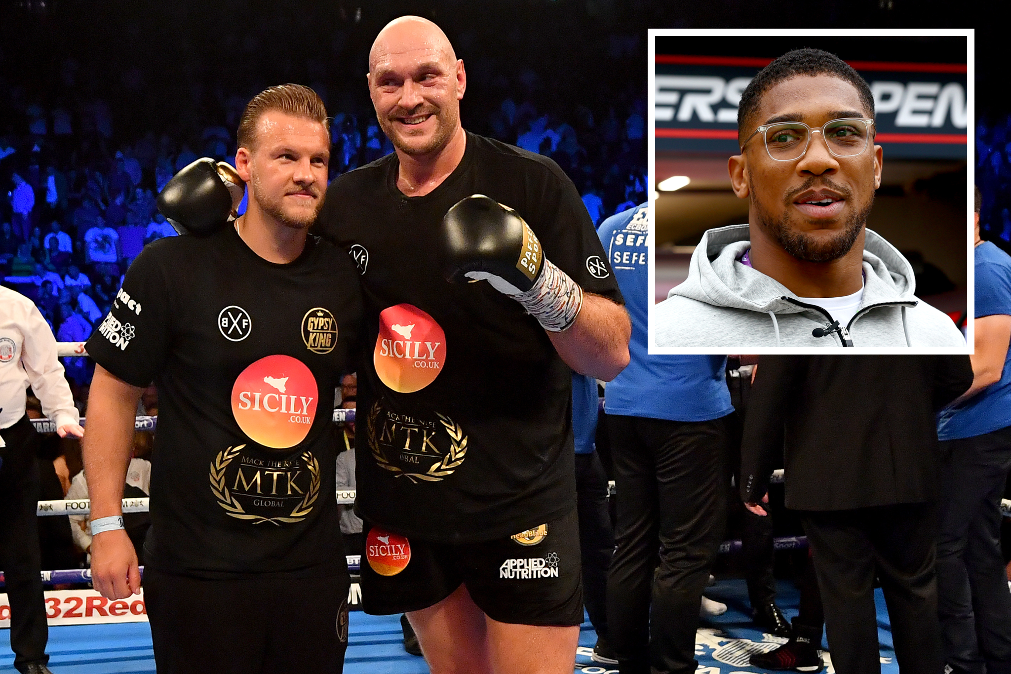 Anthony Joshua has been drawing on the expertise of a former coach of Tyson Fury