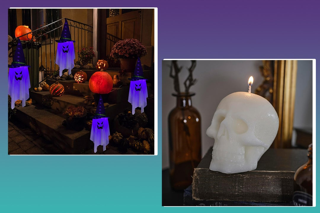 Spookify your space with ghoulish garlands, candles and more