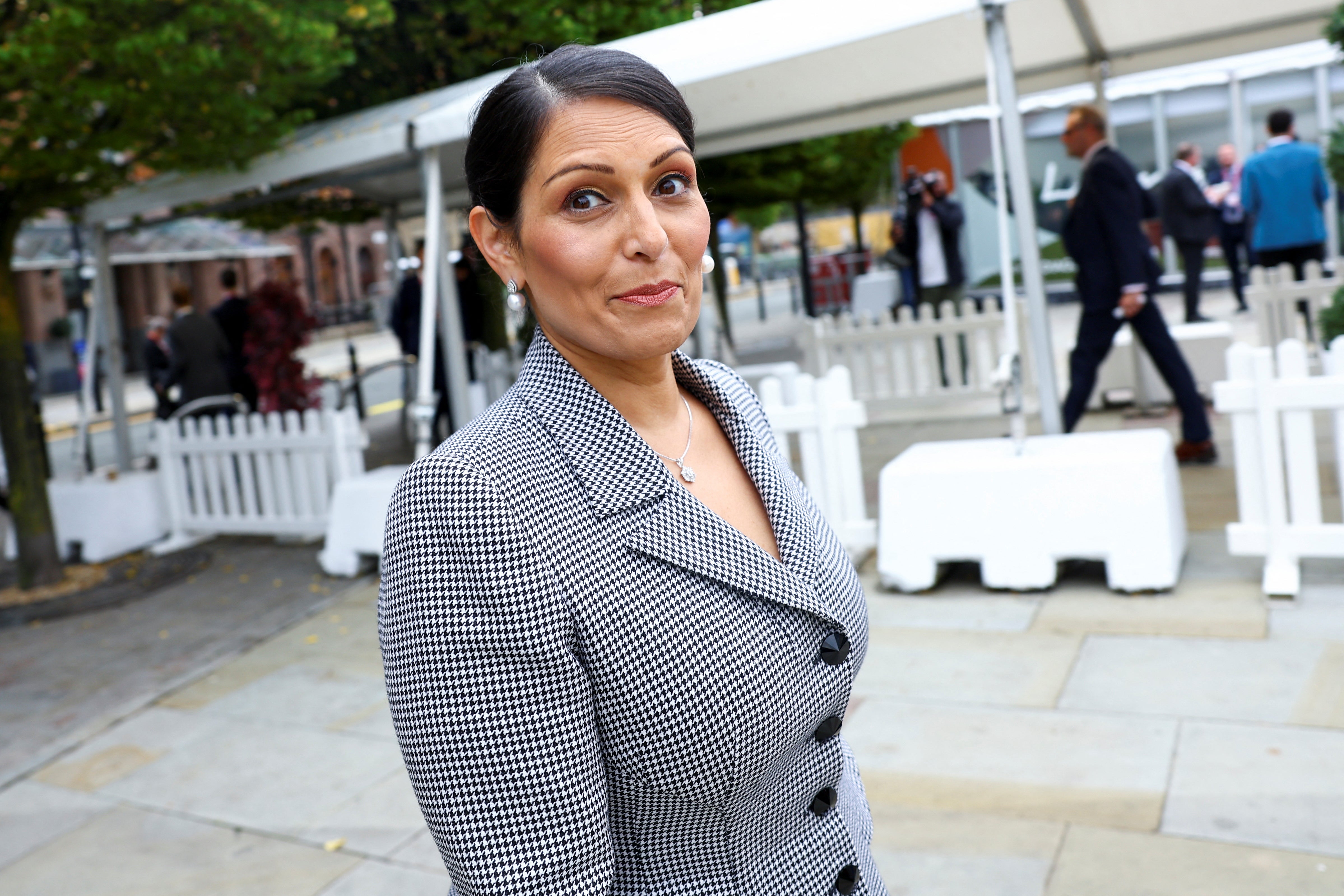 Priti Patel veered into “Alice in Wonderland territory” when she phoned authorities in the US begging them to take Davis’s case, the court heard