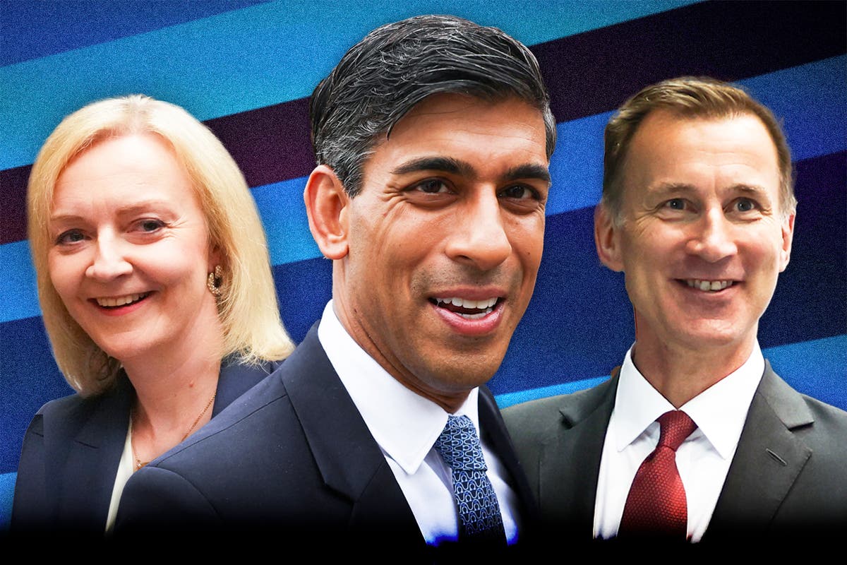 Tory Party conference – live: Agenda blown off track by HS2 furore with Sunak’s majority ‘at risk’ 
