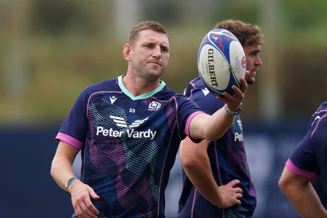 Finn Russell is ready for Saturday’s showdown with Ireland (Adam Davy/PA)