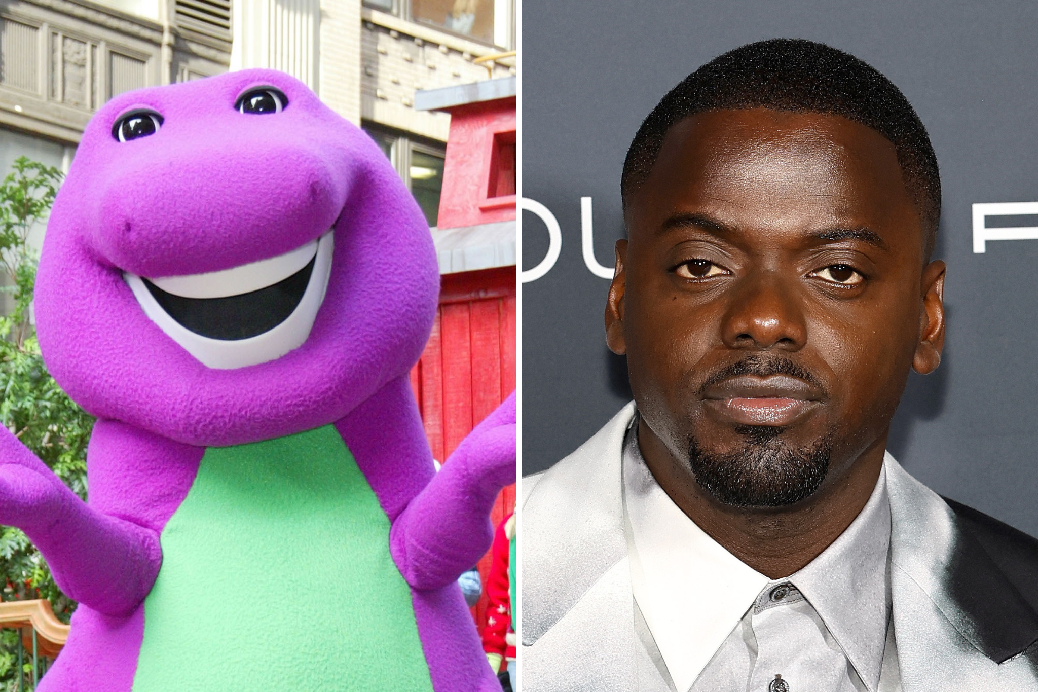 Barney (left) and Daniel Kaluuya