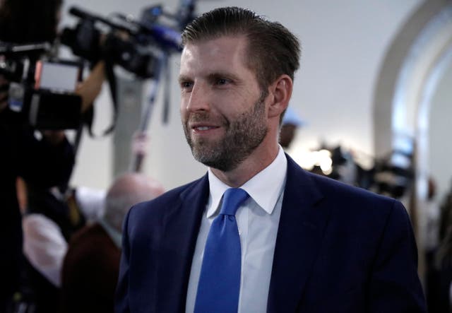 <p>Eric Trump has claimed his father Donald Trump will need a ‘bigger gavel’ if he becomes House Speaker</p>