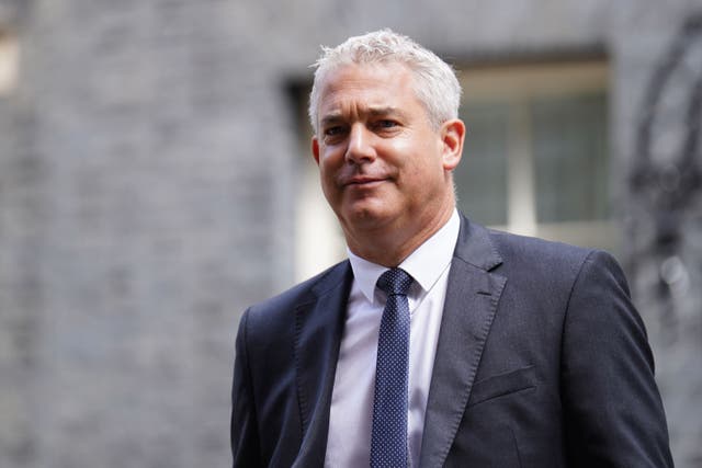 Health Secretary Steve Barclay will also set out plans for a ?30 million fund for NHS organisations in England to adopt new technology such as artificial intelligence (James Manning/PA)