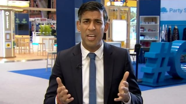 <p>Prime Minister Rishi Sunak refuses to answer question on HS2 link to Manchester.</p>