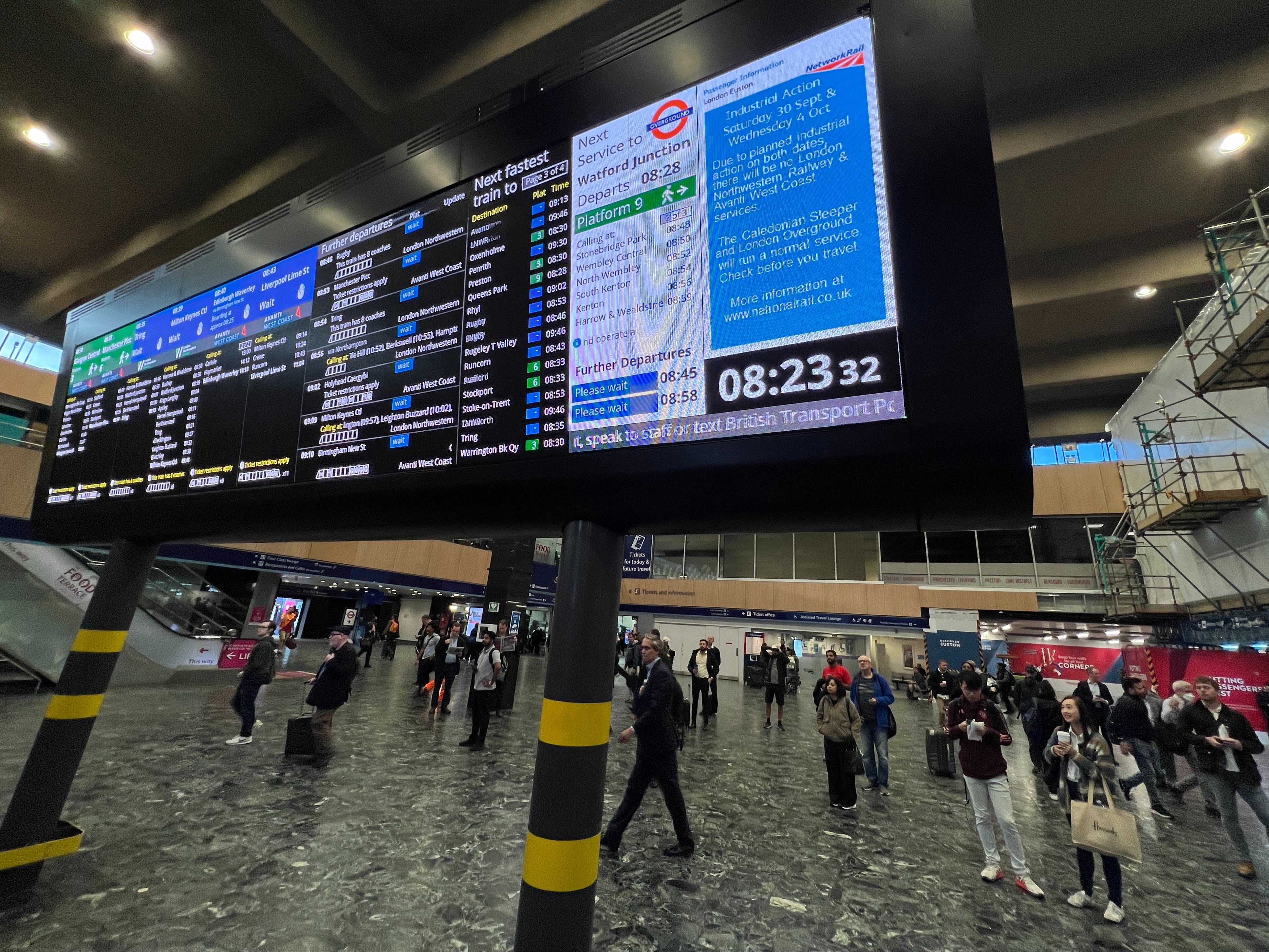 Walk-out Wednesday: London Euston will see no intercity trains
