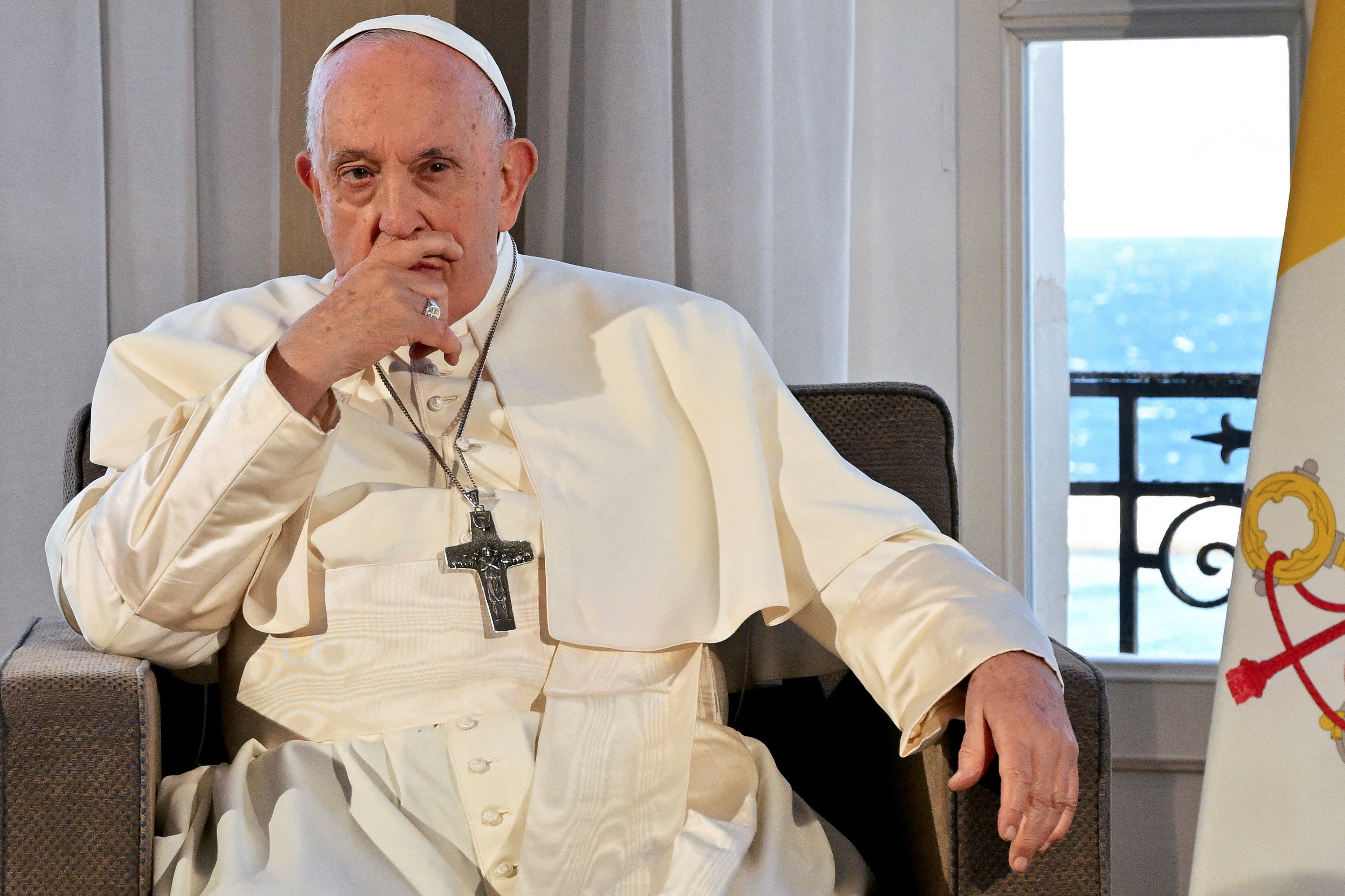 File image: Pope Francis issued the most stern call so far on climate crisis