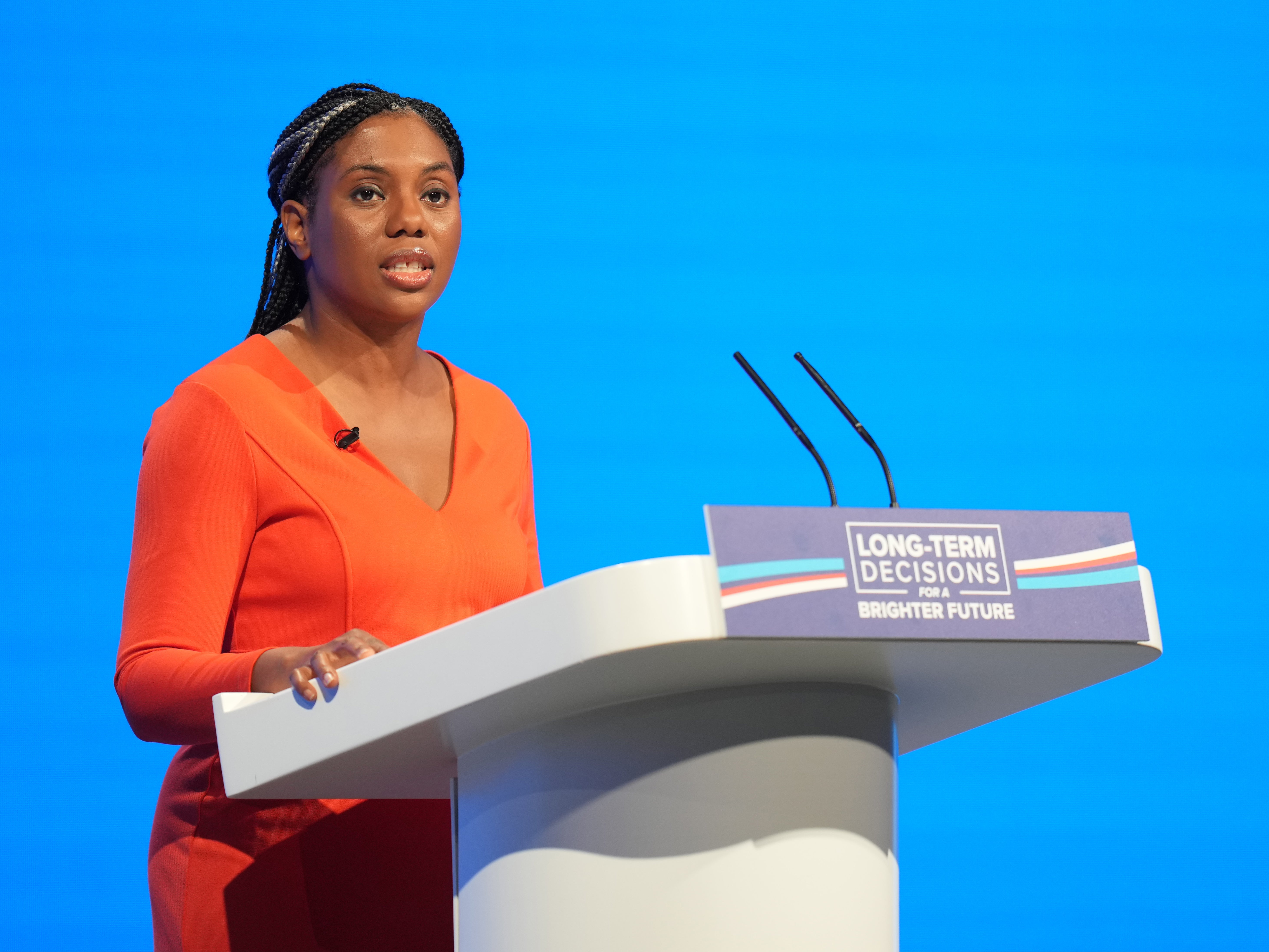 Business secretary Kemi Badenoch said she tells her children that ‘this is the best country in the world to be black’