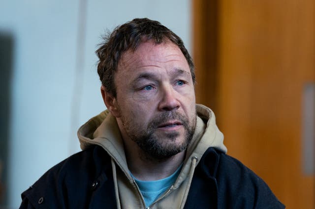 <p>Brought to the boil: Stephen Graham as Andy in the culinary drama ‘Boiling Point’</p>