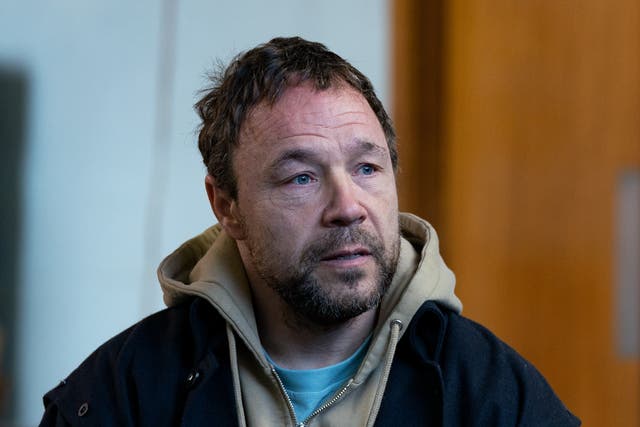 <p>Brought to the boil: Stephen Graham as Andy in the culinary drama ‘Boiling Point’</p>