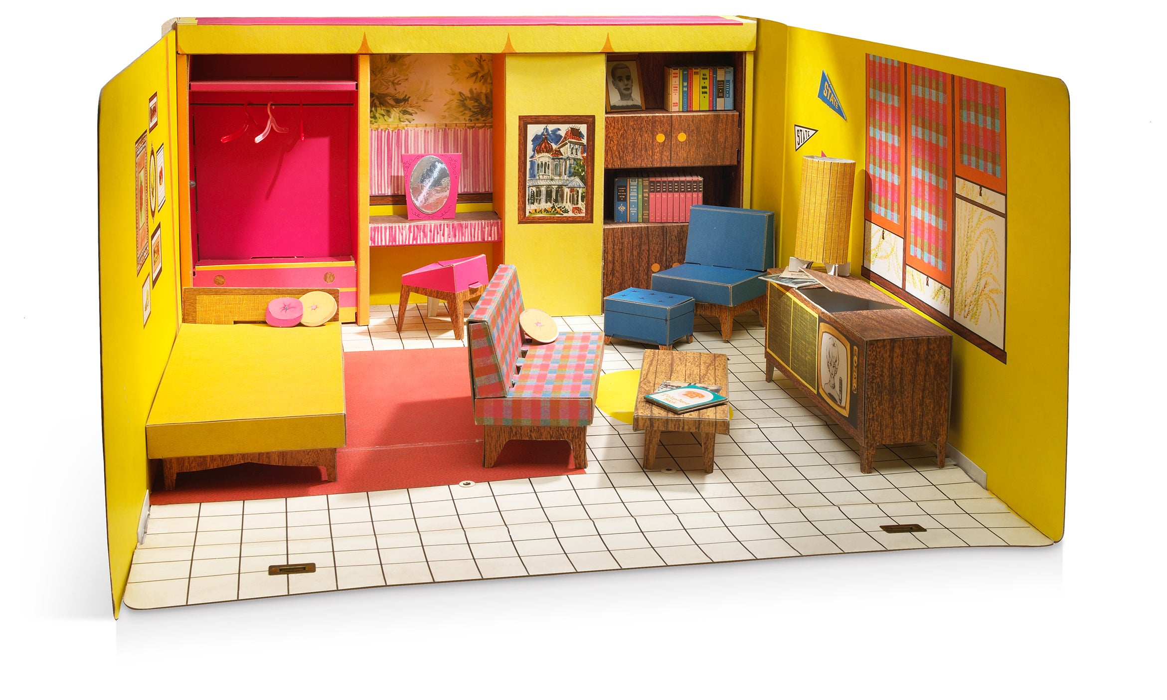 A 1962 Barbie Dream House