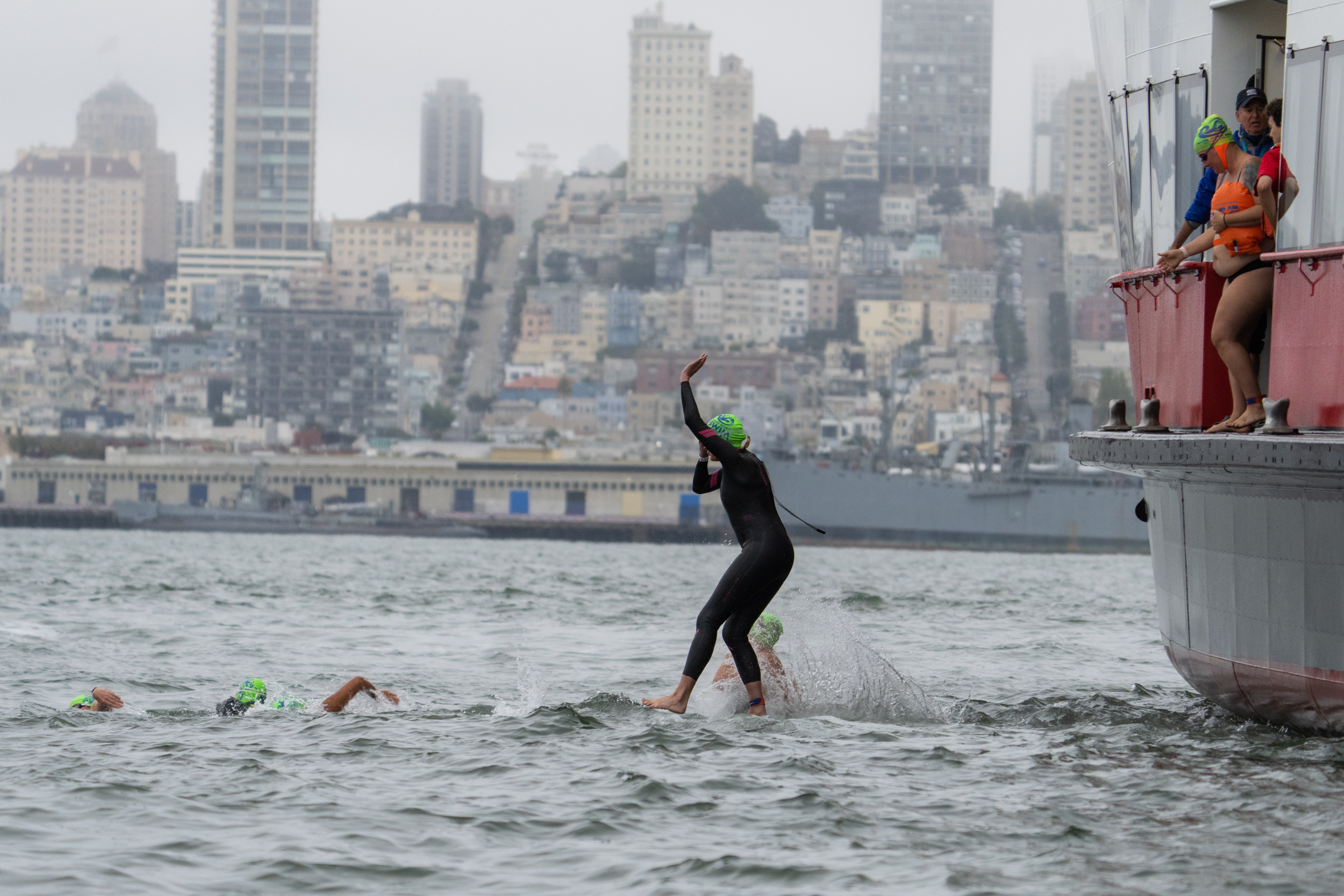 Minchin jumping into Alcatraz’s shark-infested waters