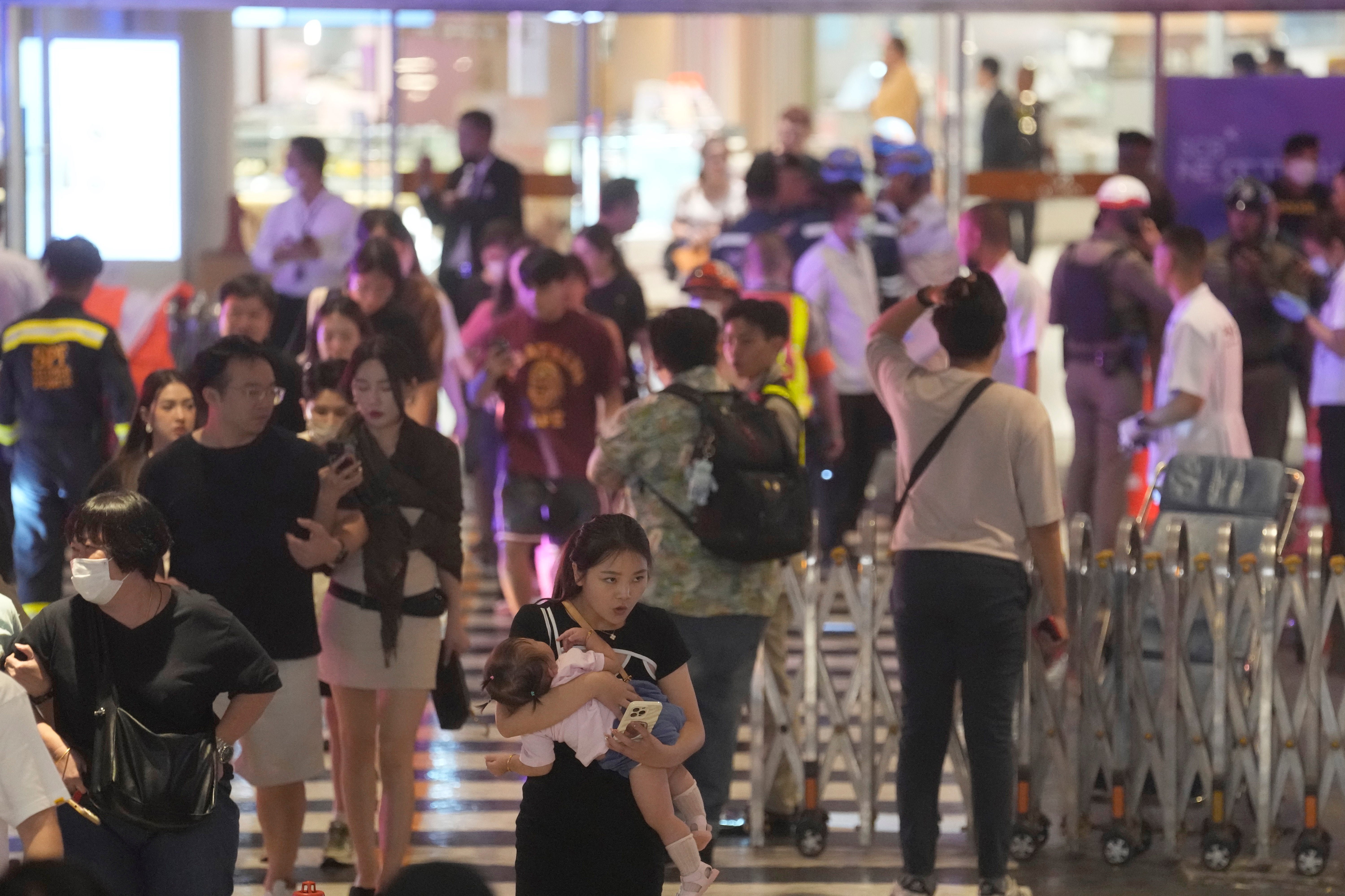 Thailand Mall Panic