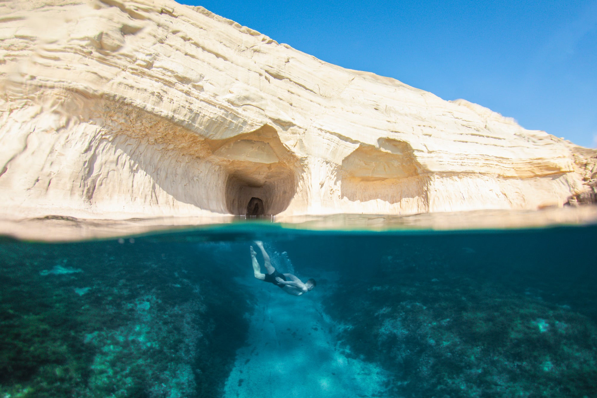 Enjoy spectacular snorkelling and dramatic dives around Malta and Gozo’s dramatic coastline