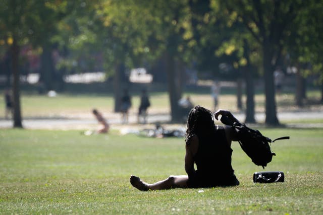 <p>A two day period of warm weather will arrive in the UK after days of rain  </p>
