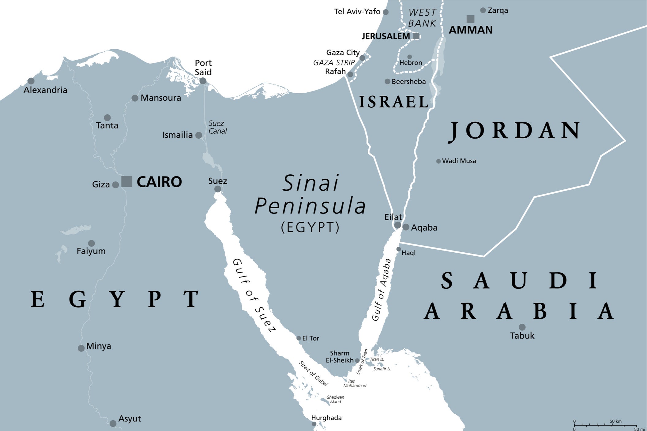 Scientists from the Undersity of Southampton say early man took water channels across the Sinai Peninsula and into Jordan