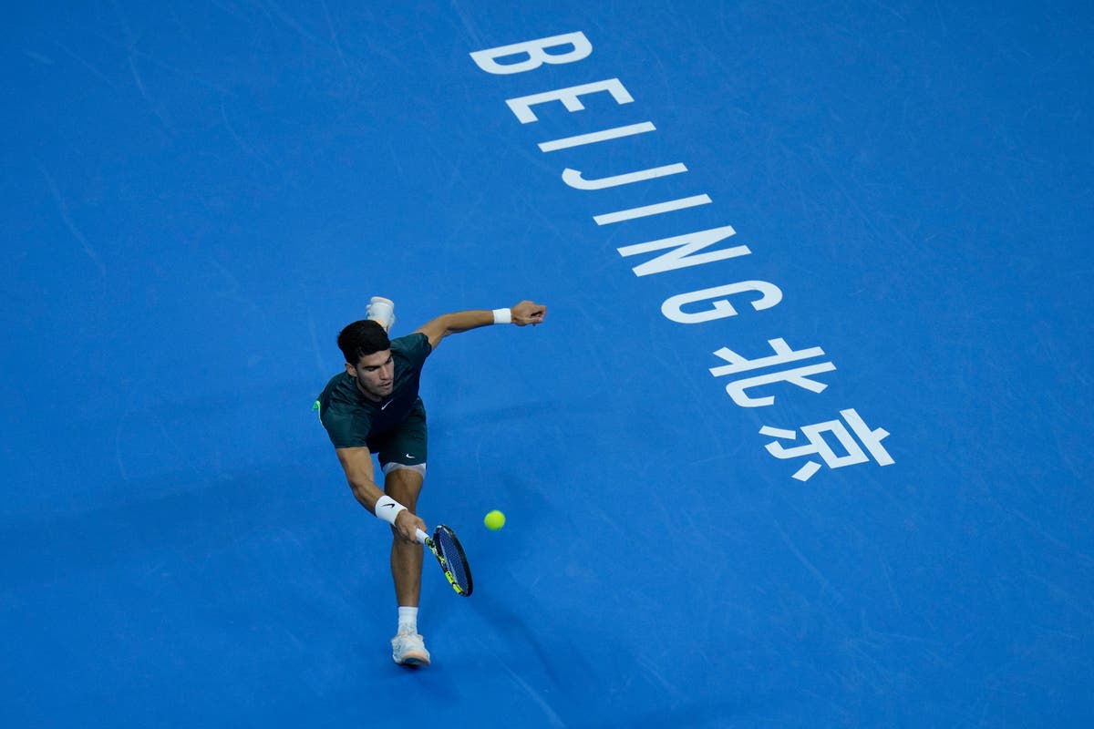 Top seed Carlos Alcaraz beaten by Jannik Sinner in China Open semi-finals