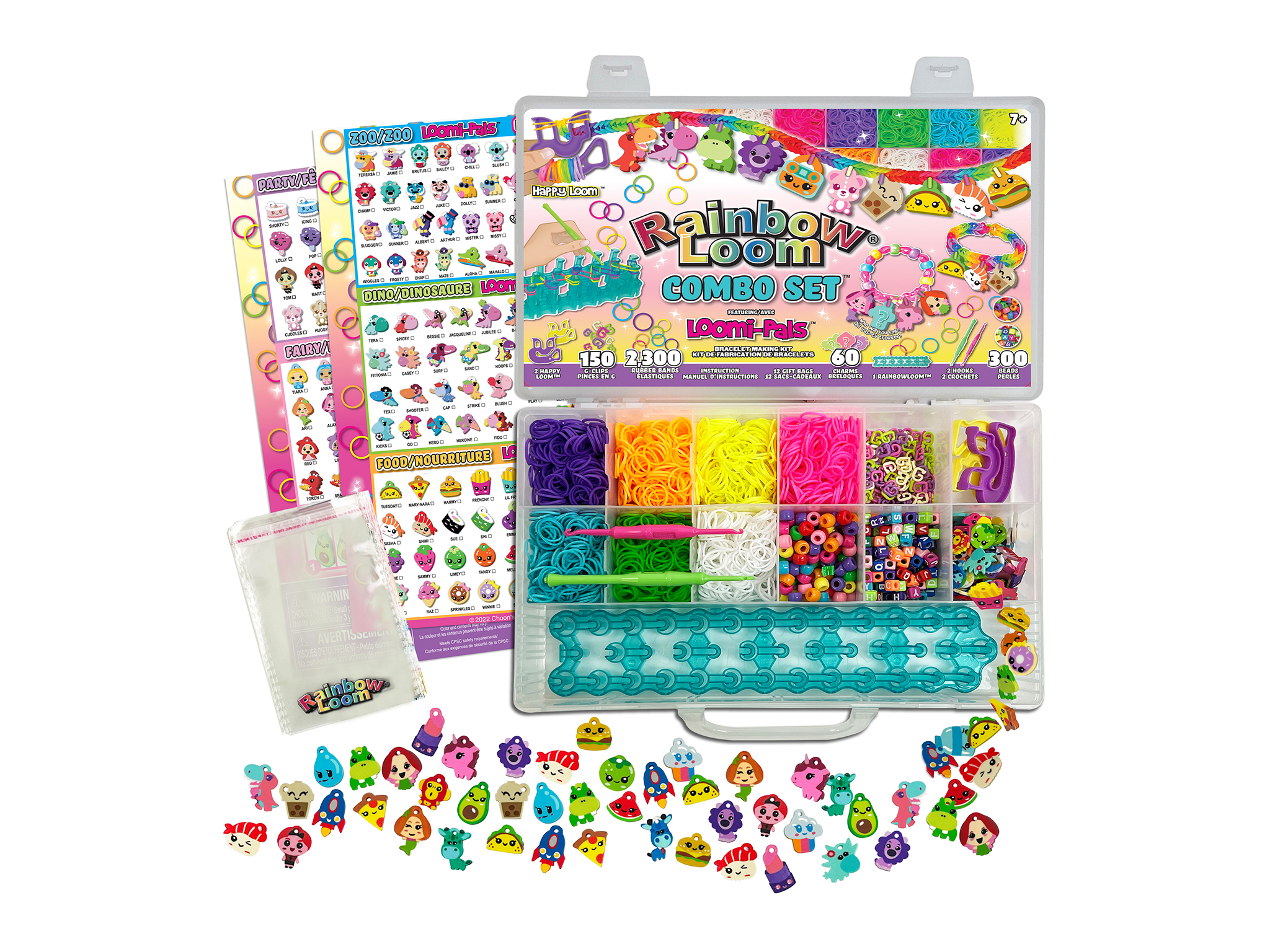 Rainbow loom loomi-pals collectibles pack