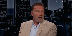 Arnold Schwarzenegger says Trump’s self-reported weight is as believable as climate change being a hoax