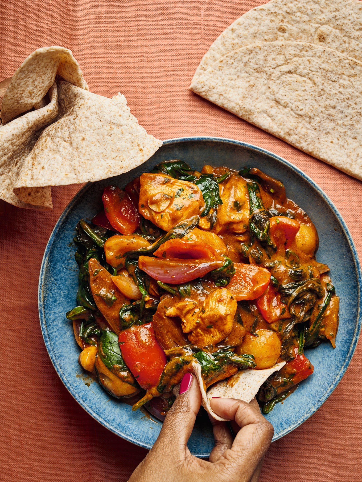 This succulent curry is flavoured with the TV cook’s signature spice blend